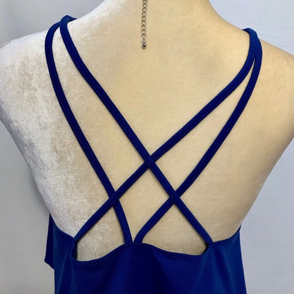 Victoria's Secret NWT Blue Crop Tank Top Women Various - Picture 6 of 10
